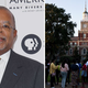 Henry Louis Gates Jr. (Mireya Acierto/Getty Images); students at Howard University (the Washington Post/Getty Images)